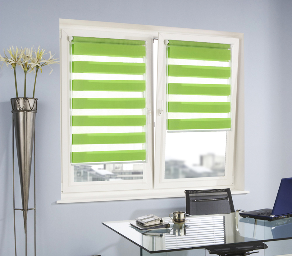 Рулонные шторы 'Зебра', 'День - ночь'